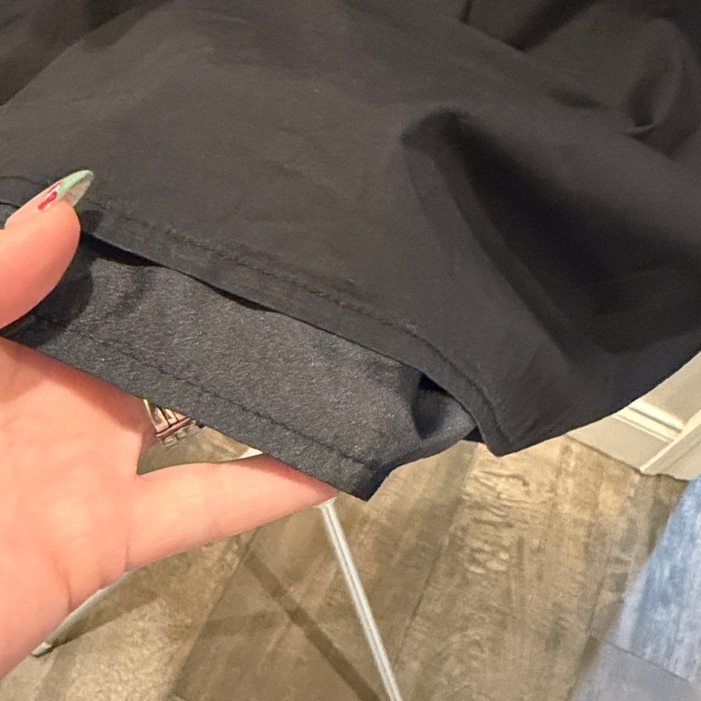 Gracia Black Dress with Flutter Sleeves - Picture 9 of 11